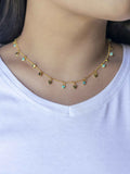 Alizia Heart Charm Short Necklace