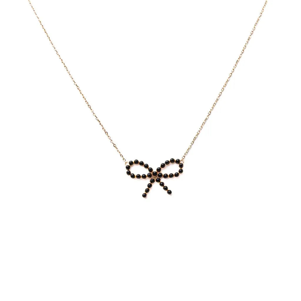 Alizia Bow Short Necklace