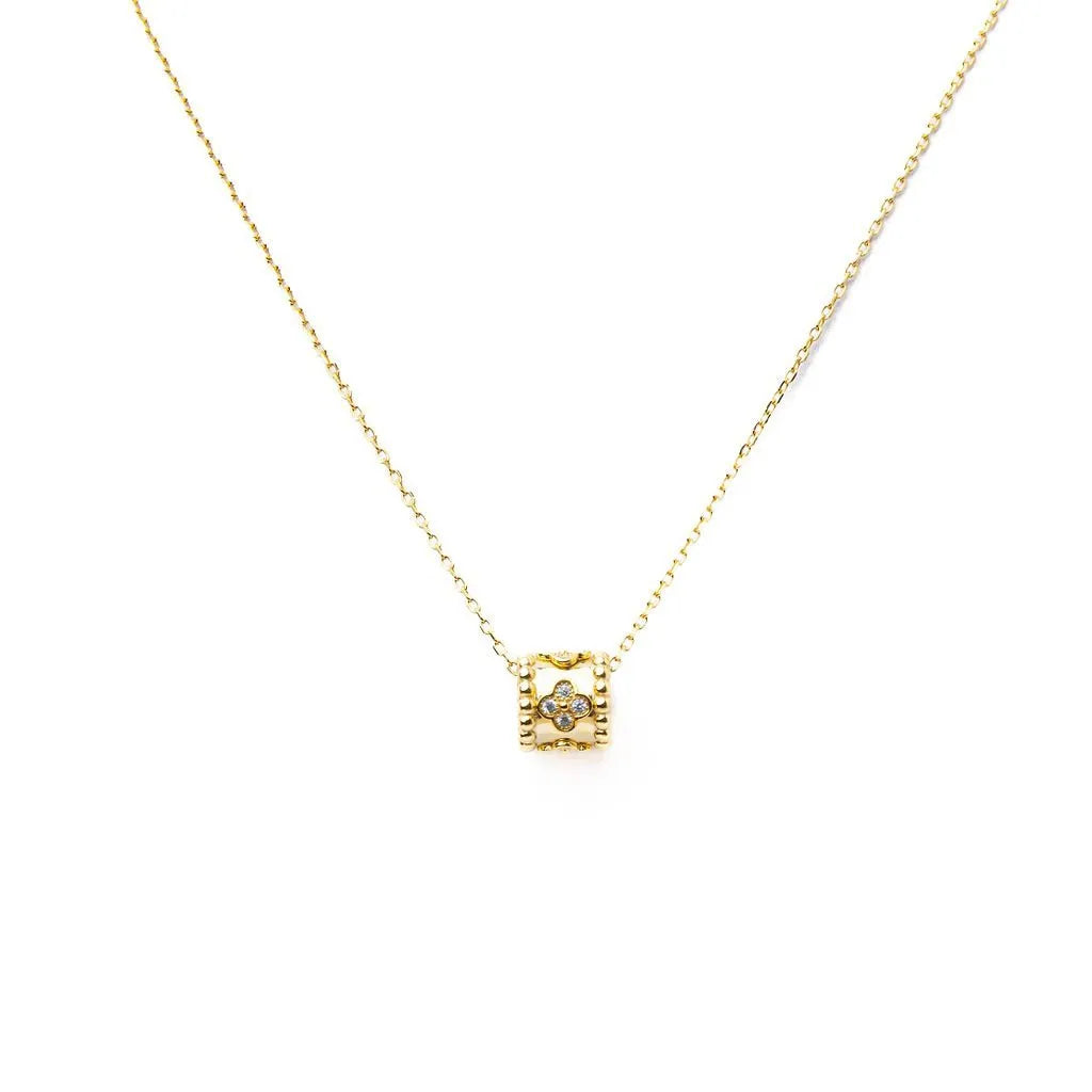 Alizia Barrel Short Necklace