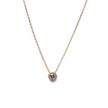 Alizia Halo Pendent Short Necklace