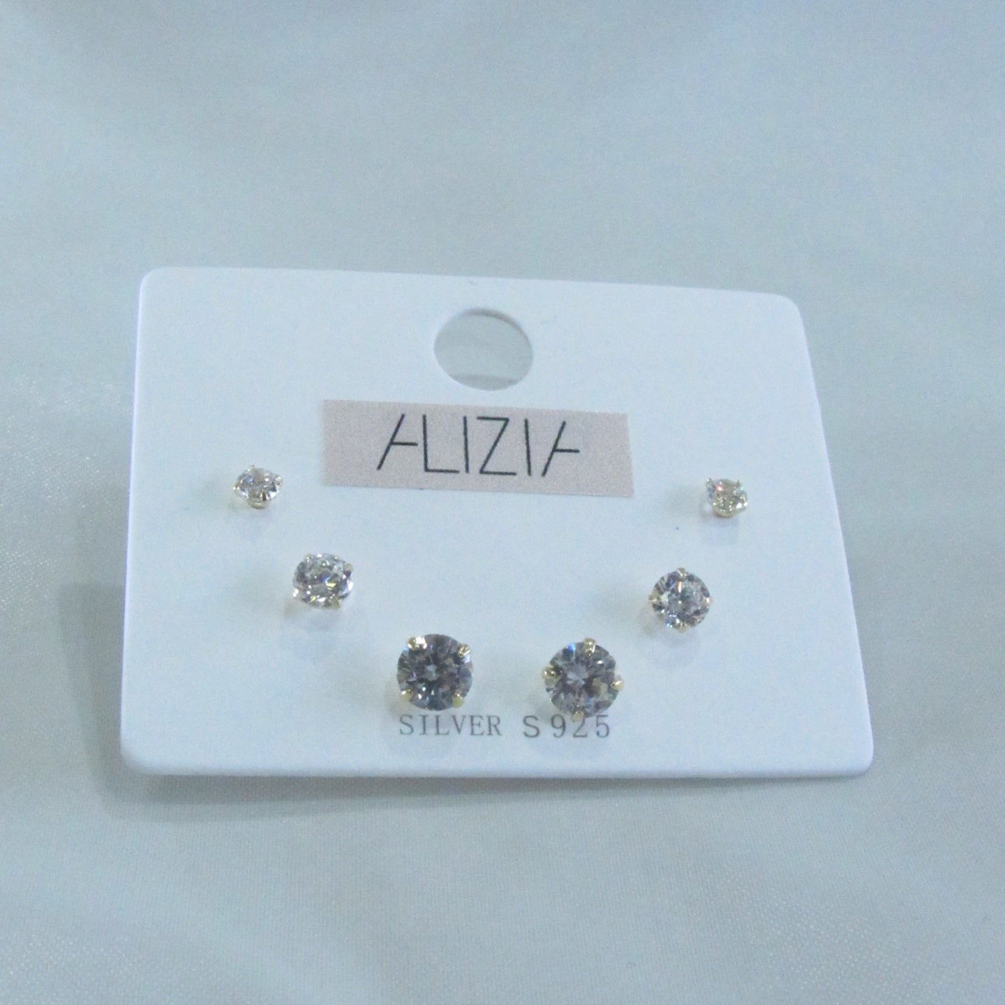 Alizia 3 Pack Claw Stud Earrings