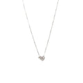 Alizia 3 Diamond Heart Short Necklace