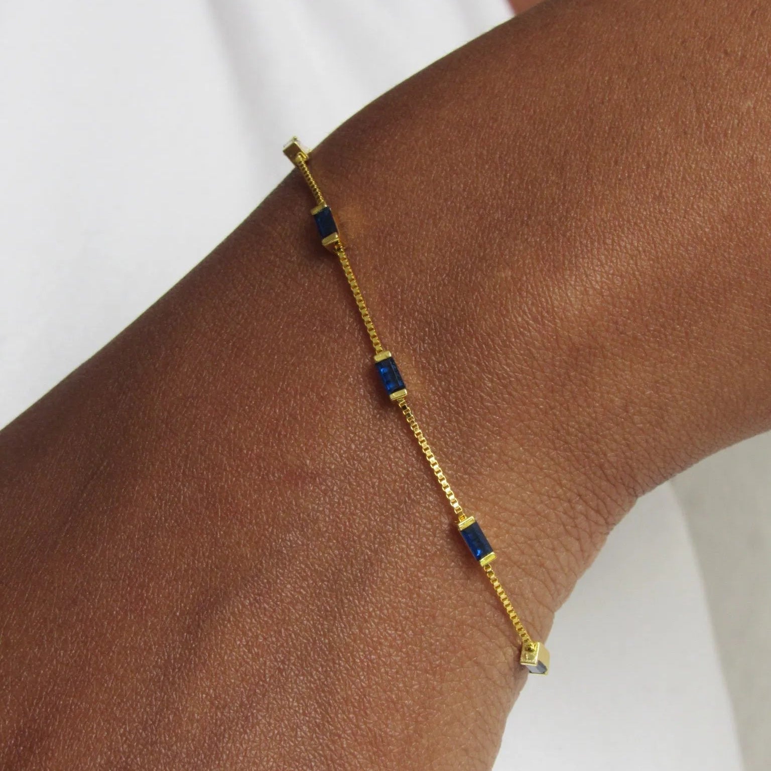 Alizia Crystal Rectangle Bracelet