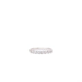Alizia Crafted Half Eternity Band Ring