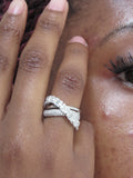 Alizia Layer Wrap Ring Size 6