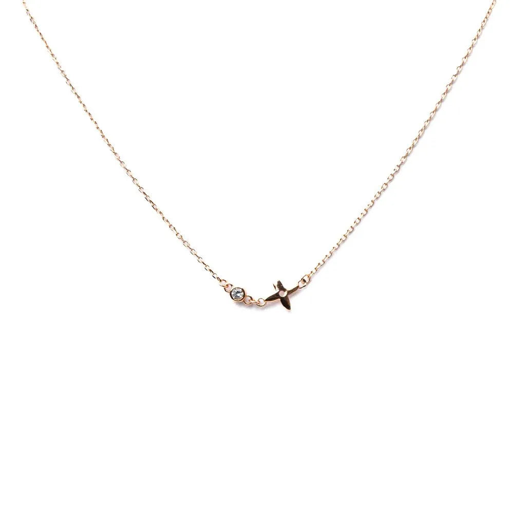 Alizia LV Mini Flower Short Necklace