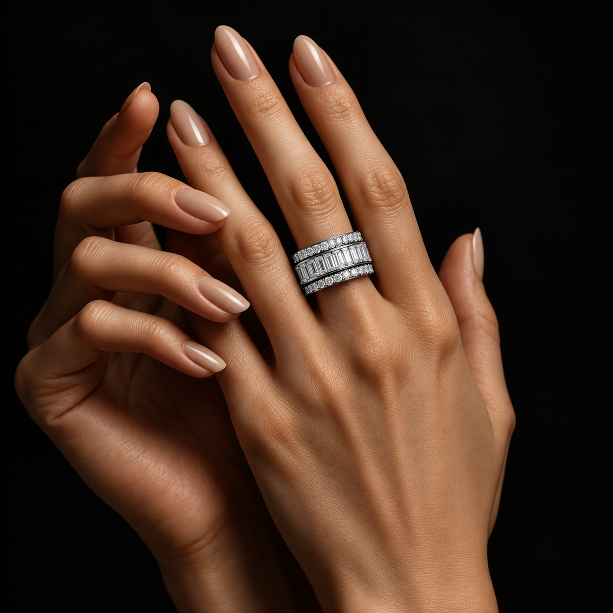 Phantasya 3 Tier Diamond Ring