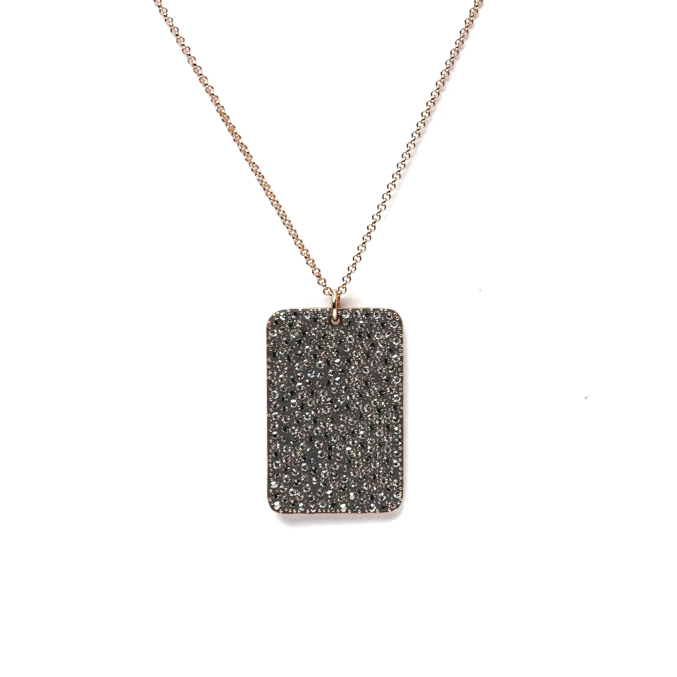 Alizia Phantasya Rectangle Abaya Long Necklace