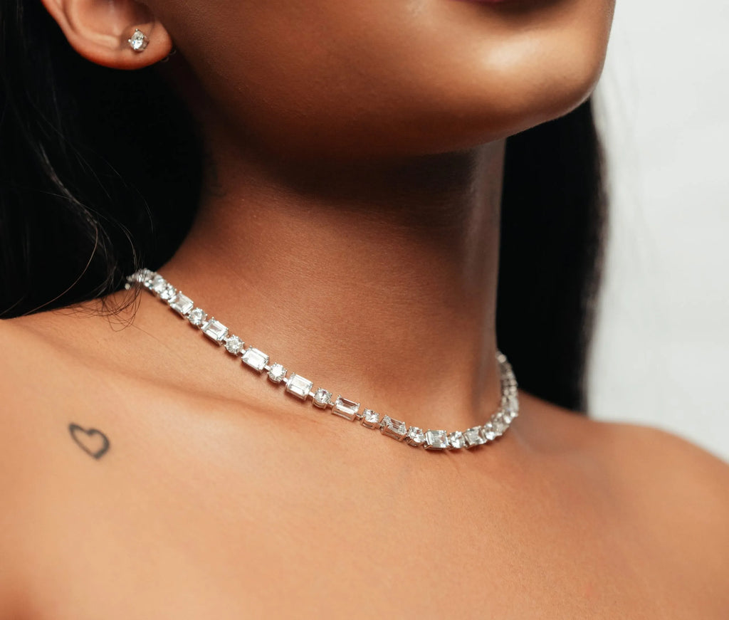 Alizia Hope Tennis Necklace