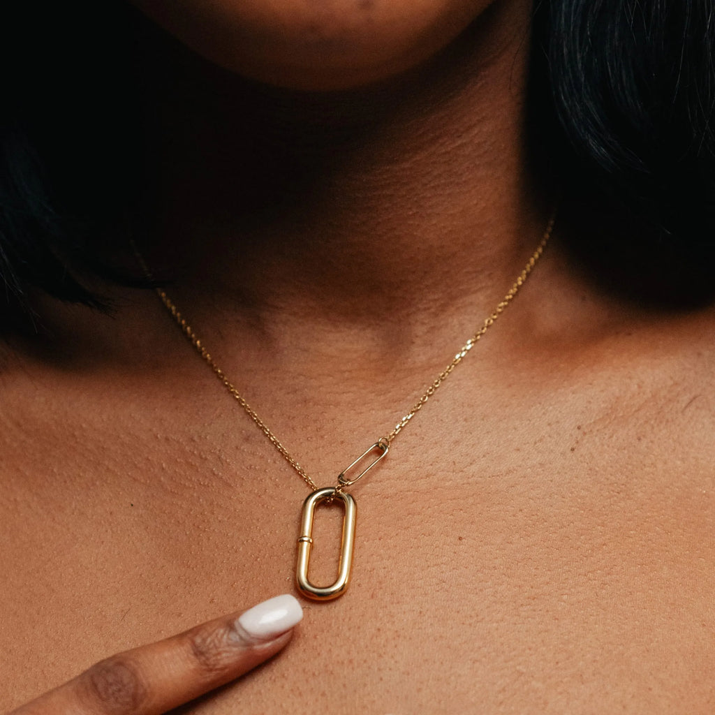 Alizia Statement Link Short Necklace