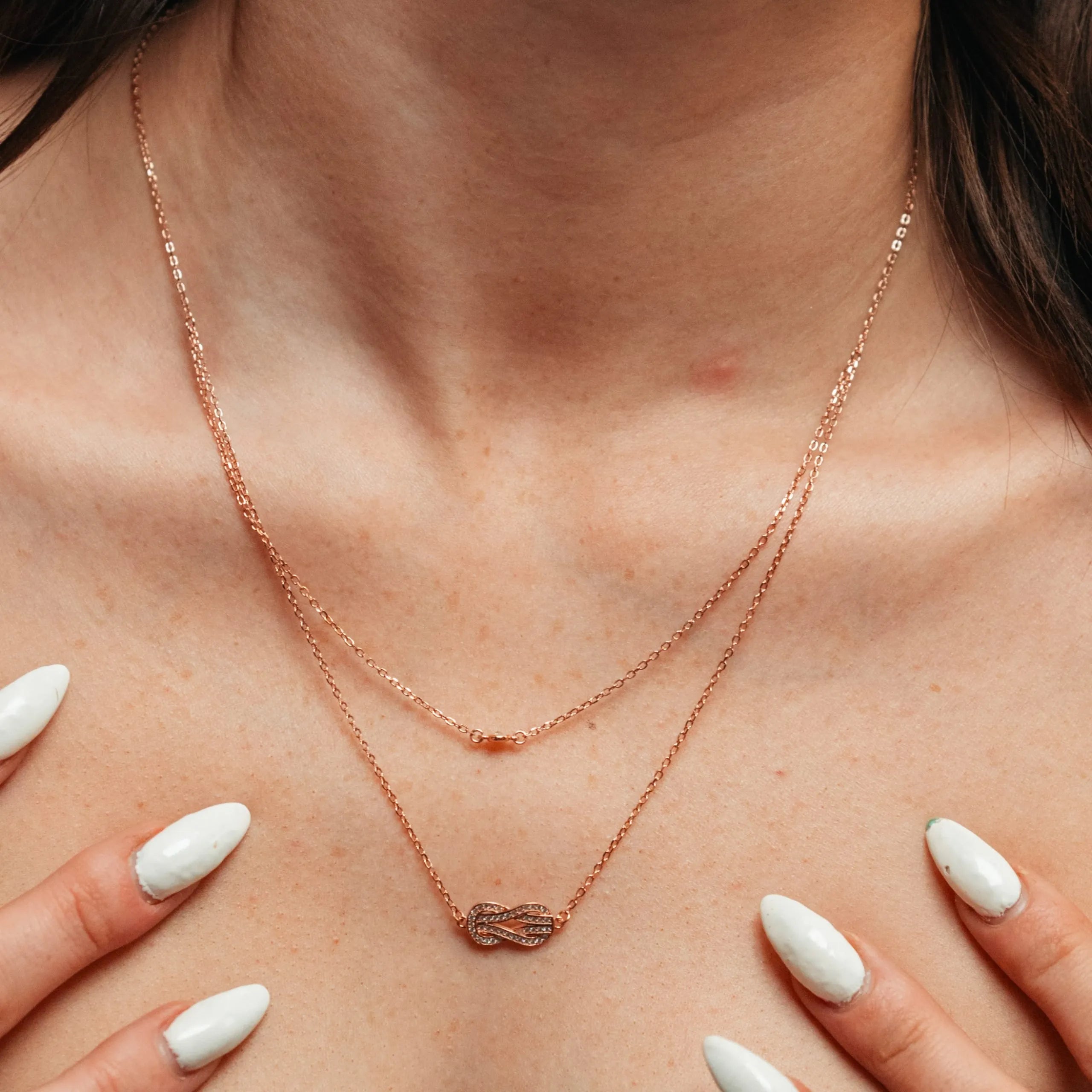 Alizia 2 in 1 Knot Short Necklace