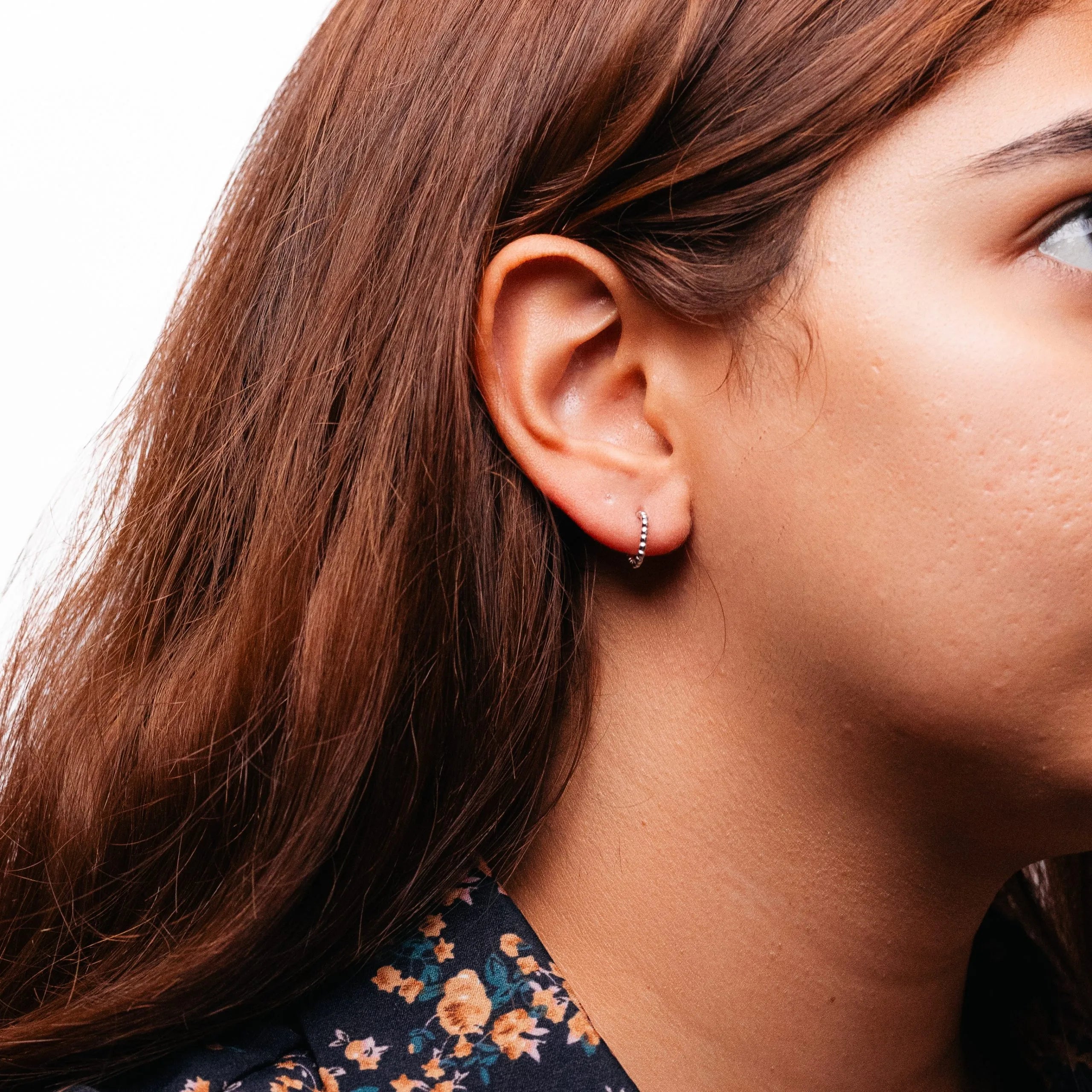 Alizia Bubble Mini Hooped Earrings