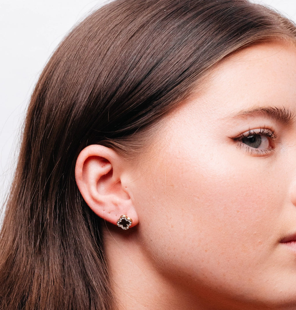 Alizia Crystal Clove Stud Earrings