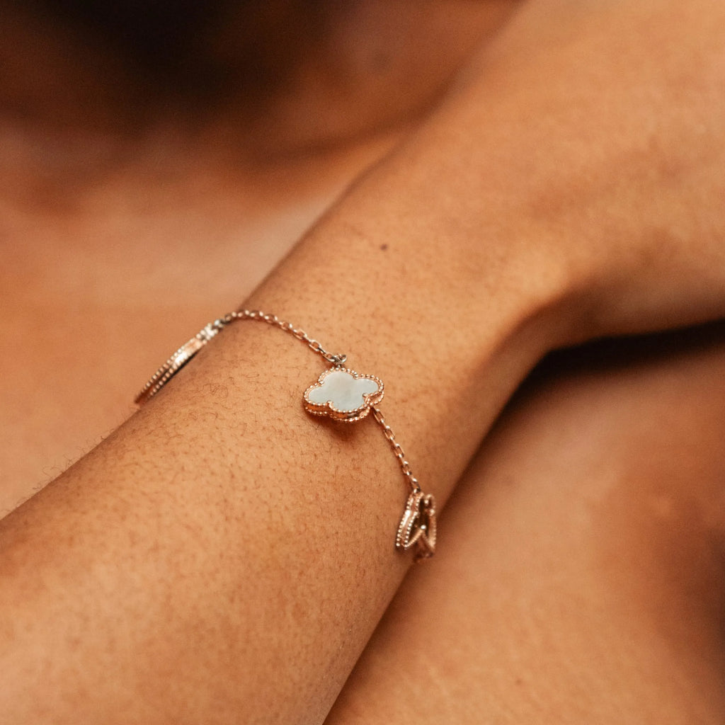 Alizia Flower Charm Bracelet