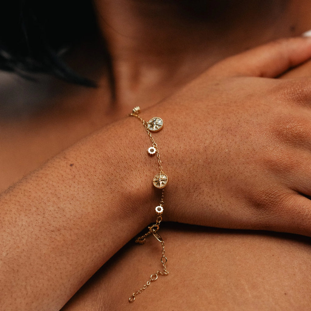 Alizia Reversible Star Charm Bracelet
