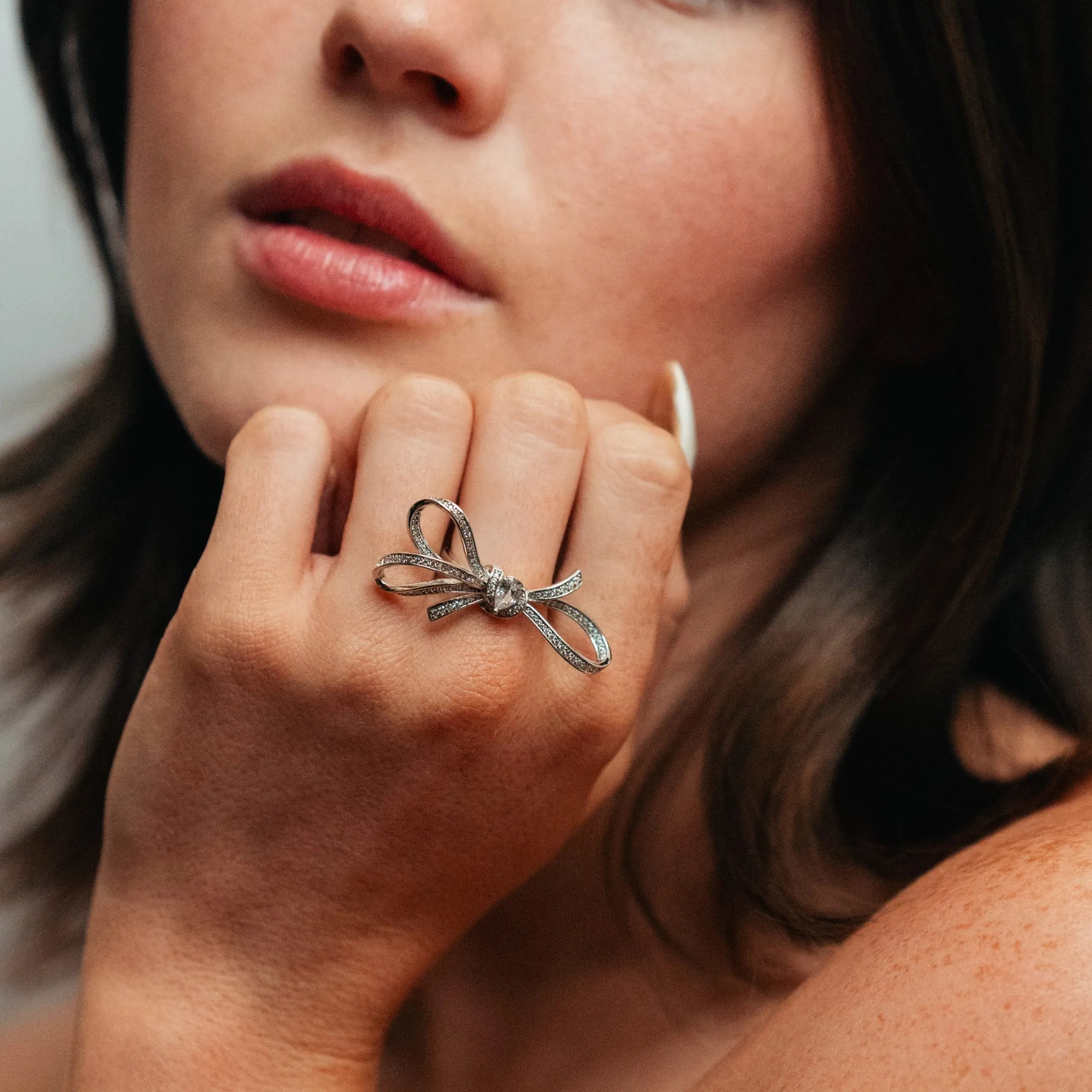 Alizia Big Bow Ring