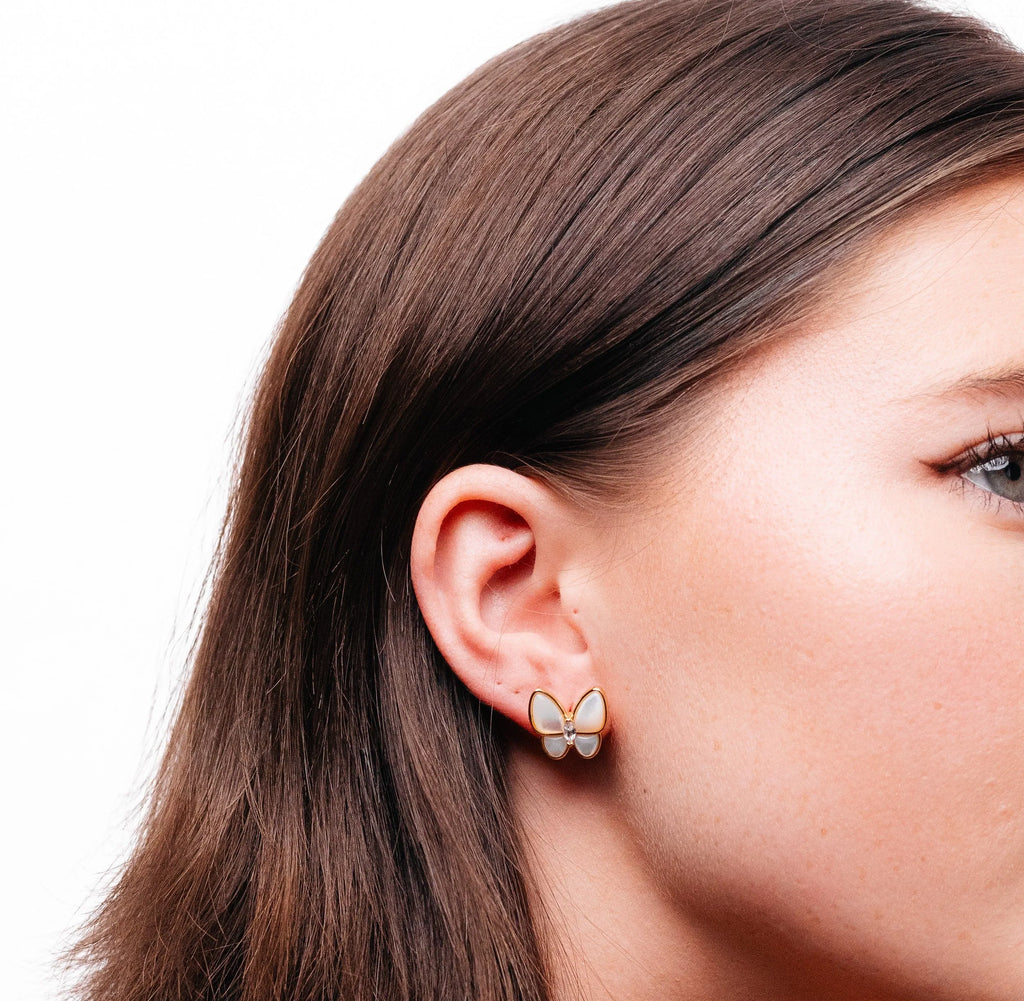 Alizia Butterfly Stud Earrings
