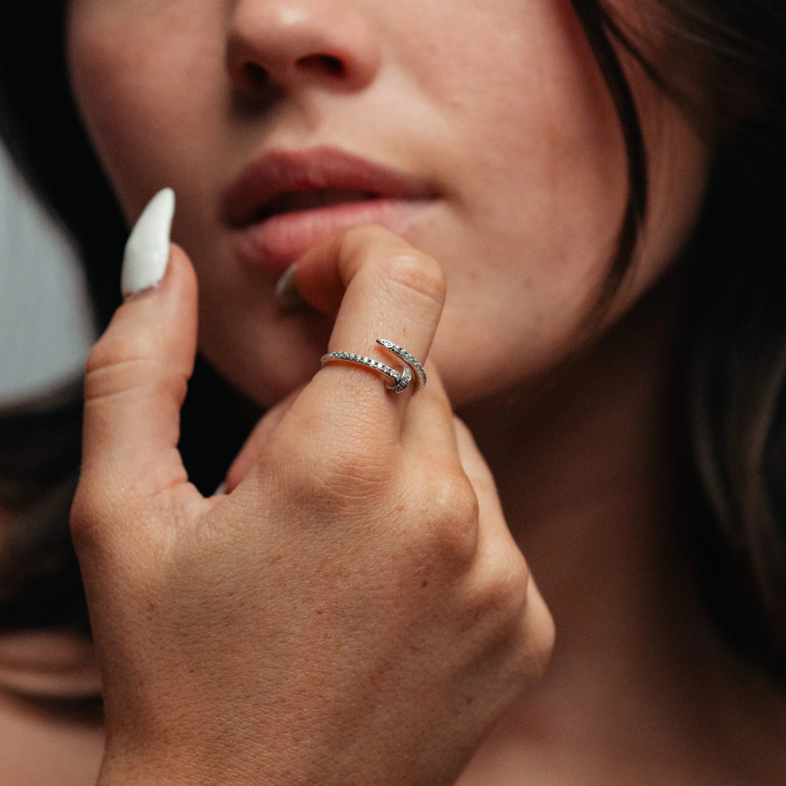 Alizia Nail and Screw Ring