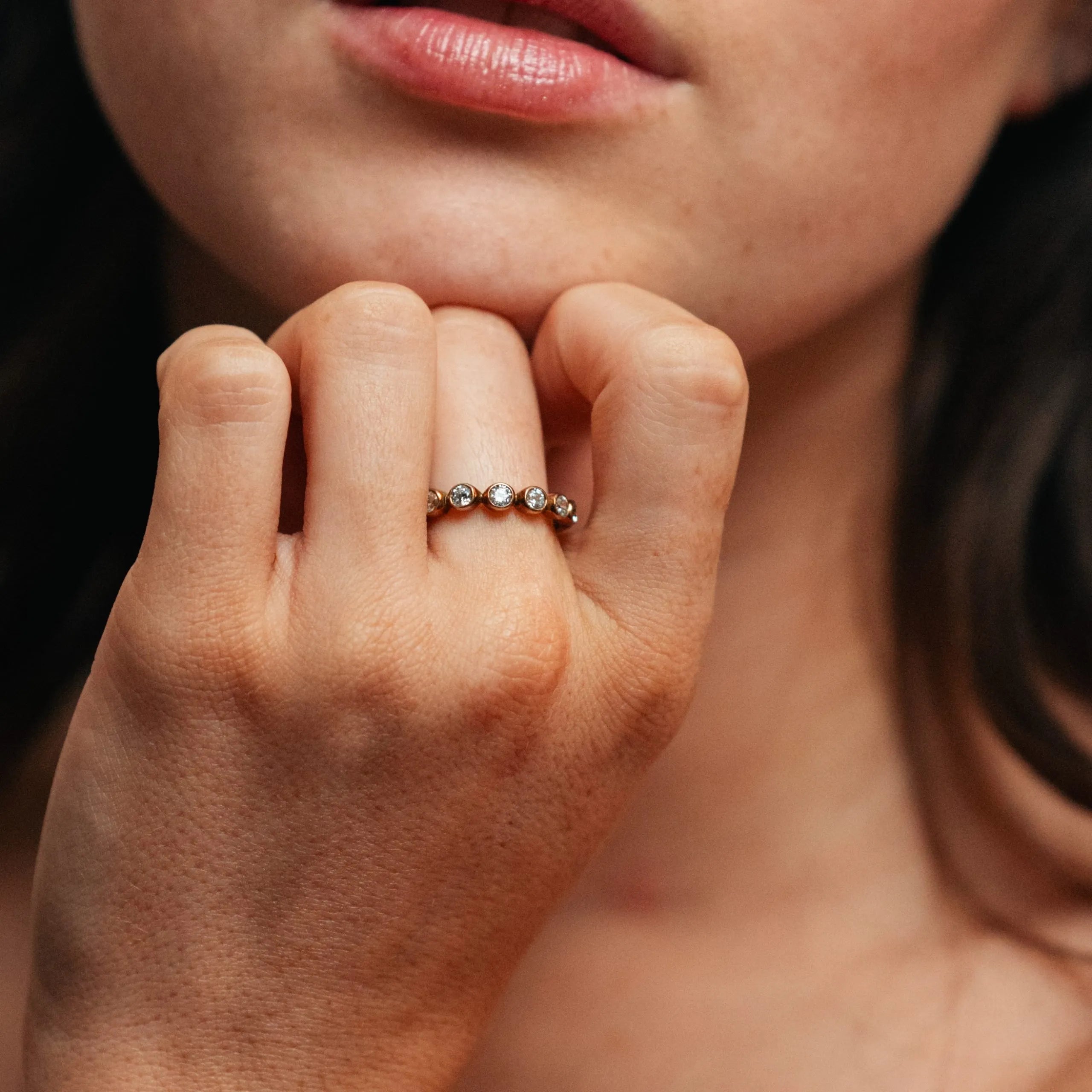 Alizia Vintage Eternity Ring