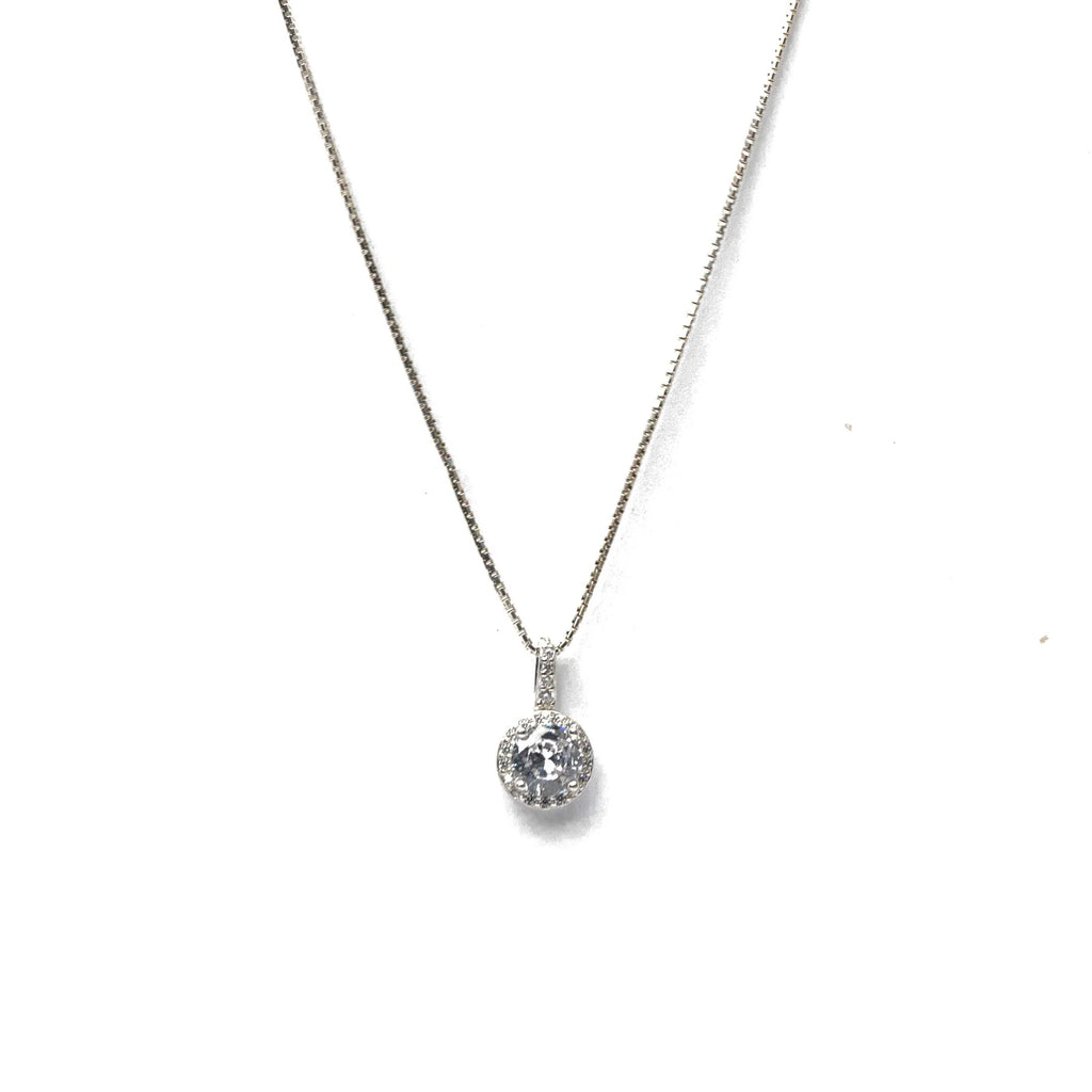 Alizia Halo 4 Short Necklace