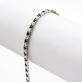 Alizia Black & White Diamond Tennis Bracelet