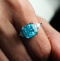 Alizia Square Emerald Cut Ring Size 7