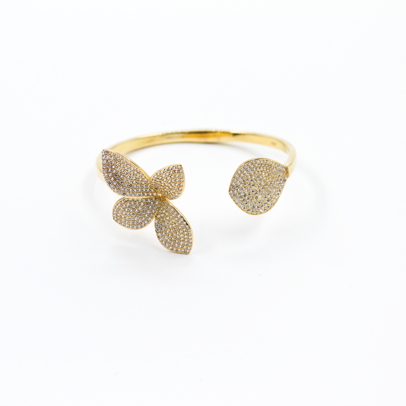 Alizia Petal and Leaf Bangle