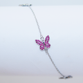 Alizia Crystal Butterfly Bracelet