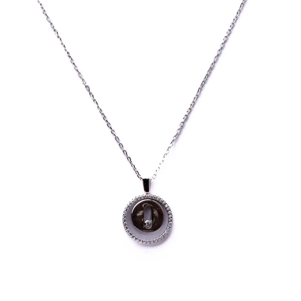 Alizia Circular Short Necklace