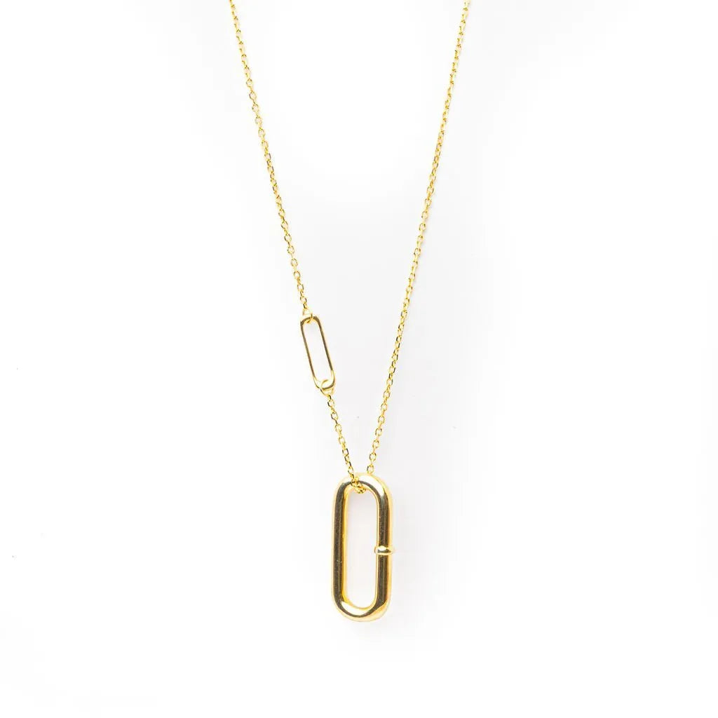 Alizia Statement Link Short Necklace
