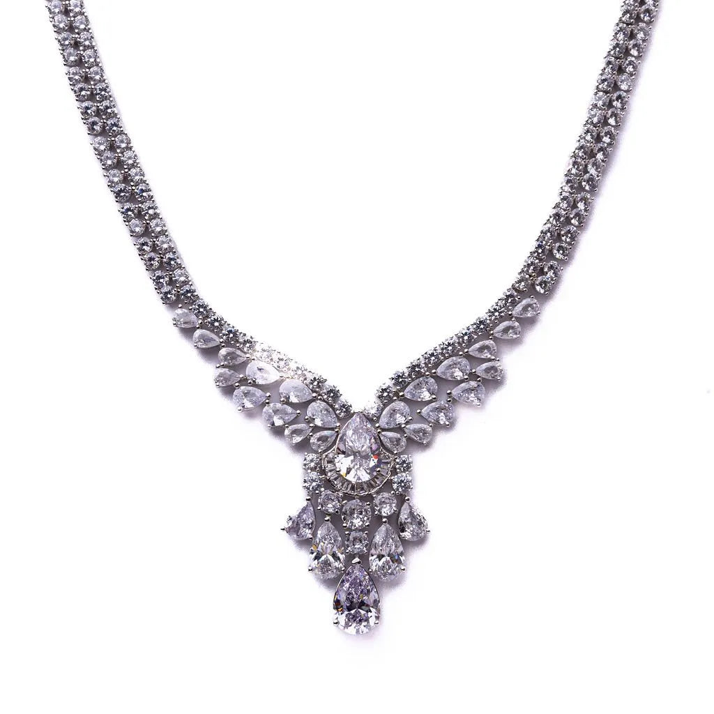 Alizia Chunky Diamond Tennis Necklace