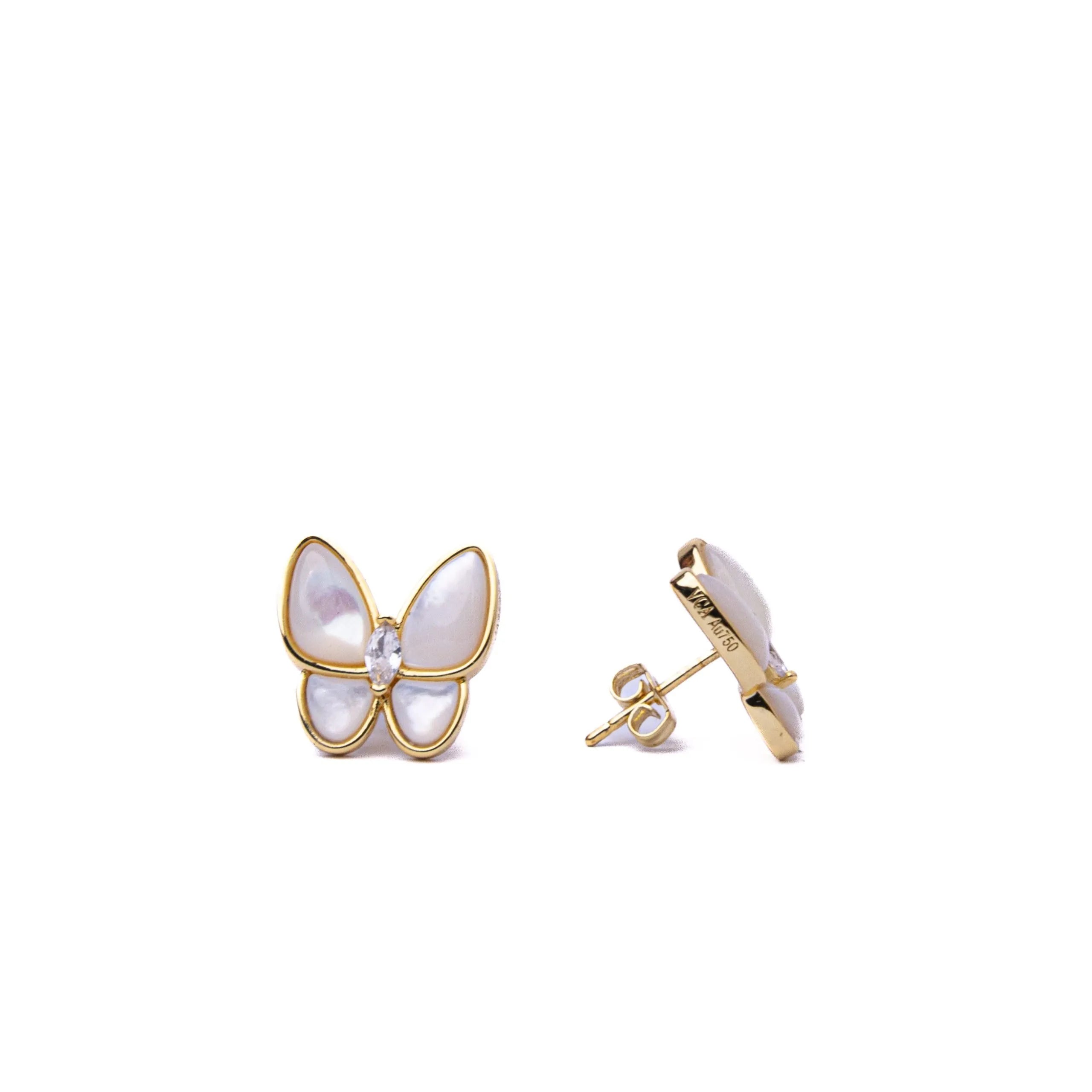 Alizia Butterfly Stud Earrings
