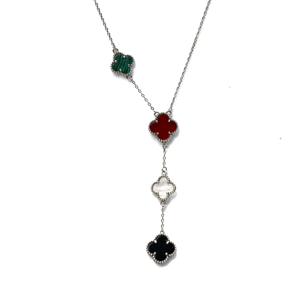 Alizia 4 Colour Hanging Cloves Short Necklace