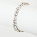 Alizia Handcrafted Big Leaves Tennis Bracelet