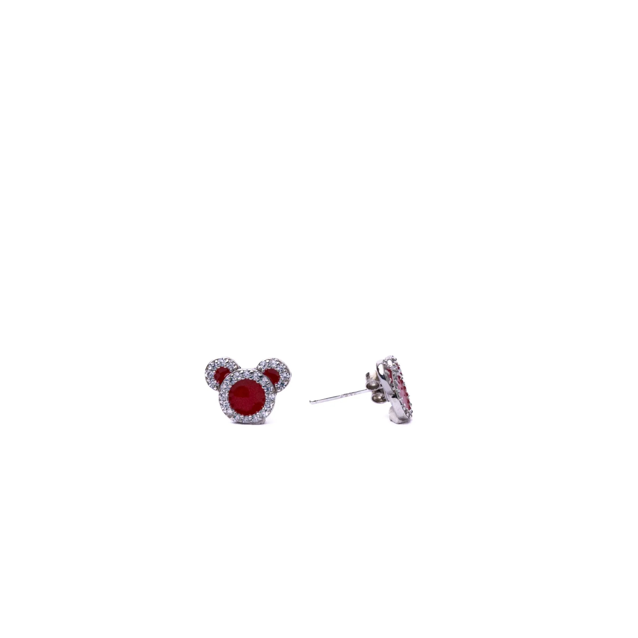 Alizia Mickey Mouse Stud Earrings