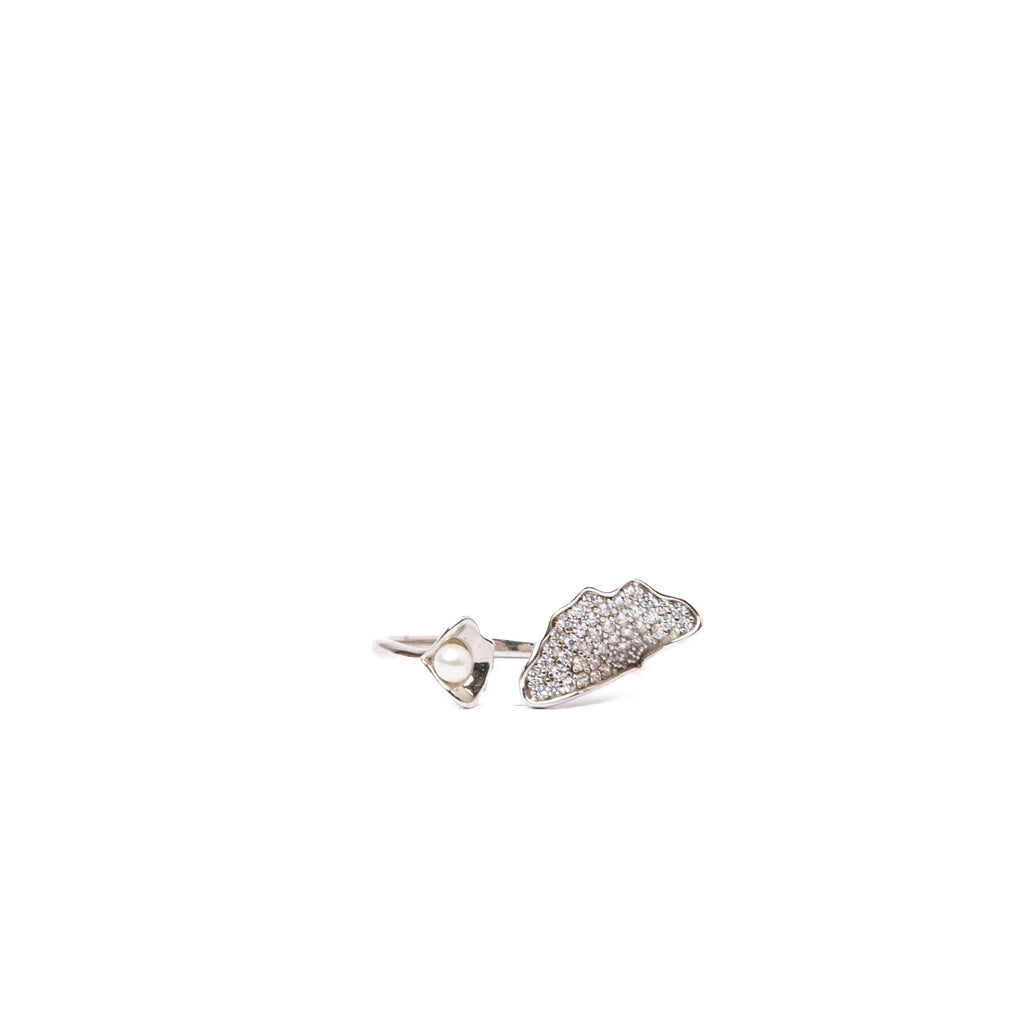 Alizia Shell Pearl Ring