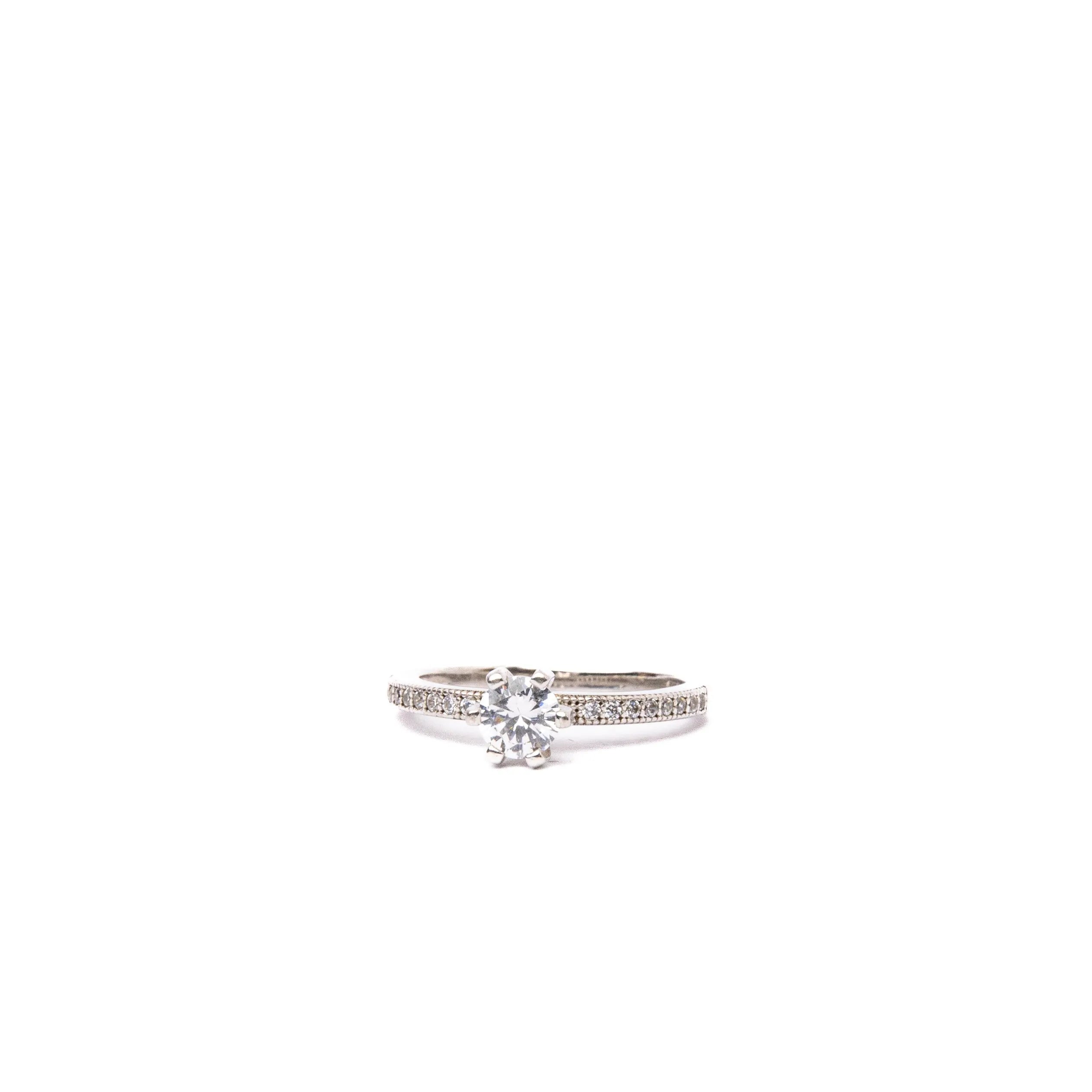 Alizia Encrusted Round Ring