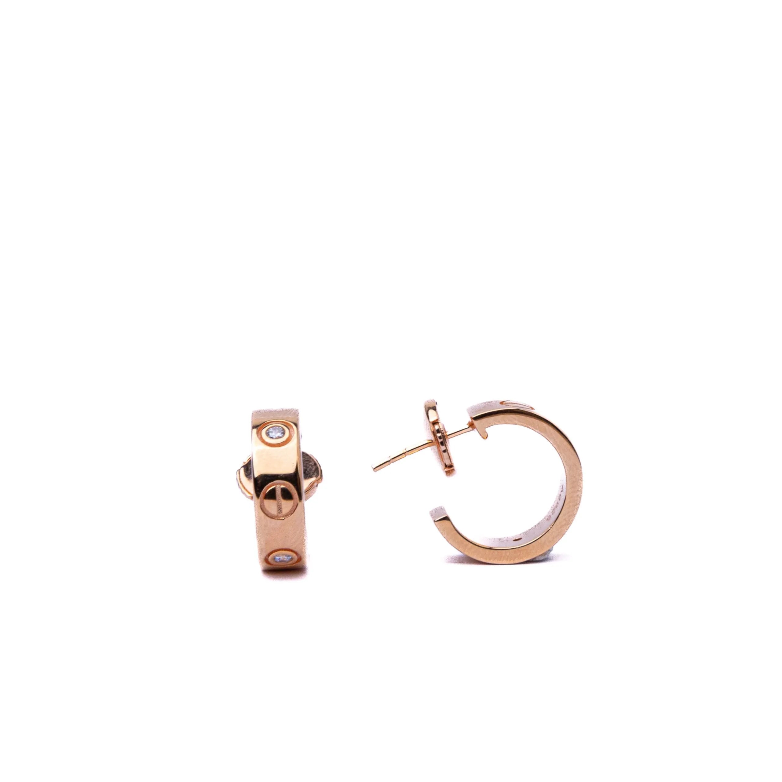 Alizia C Hooped Earrings