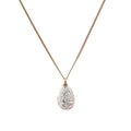 Alizia Big Crystal Pear Short Necklace