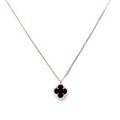 Alizia Crystal Outline Clove Short Necklace