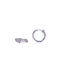 Alizia Half Embellished Hooped Earrings