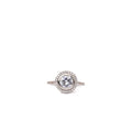 Alizia Defined Round Halo Ring