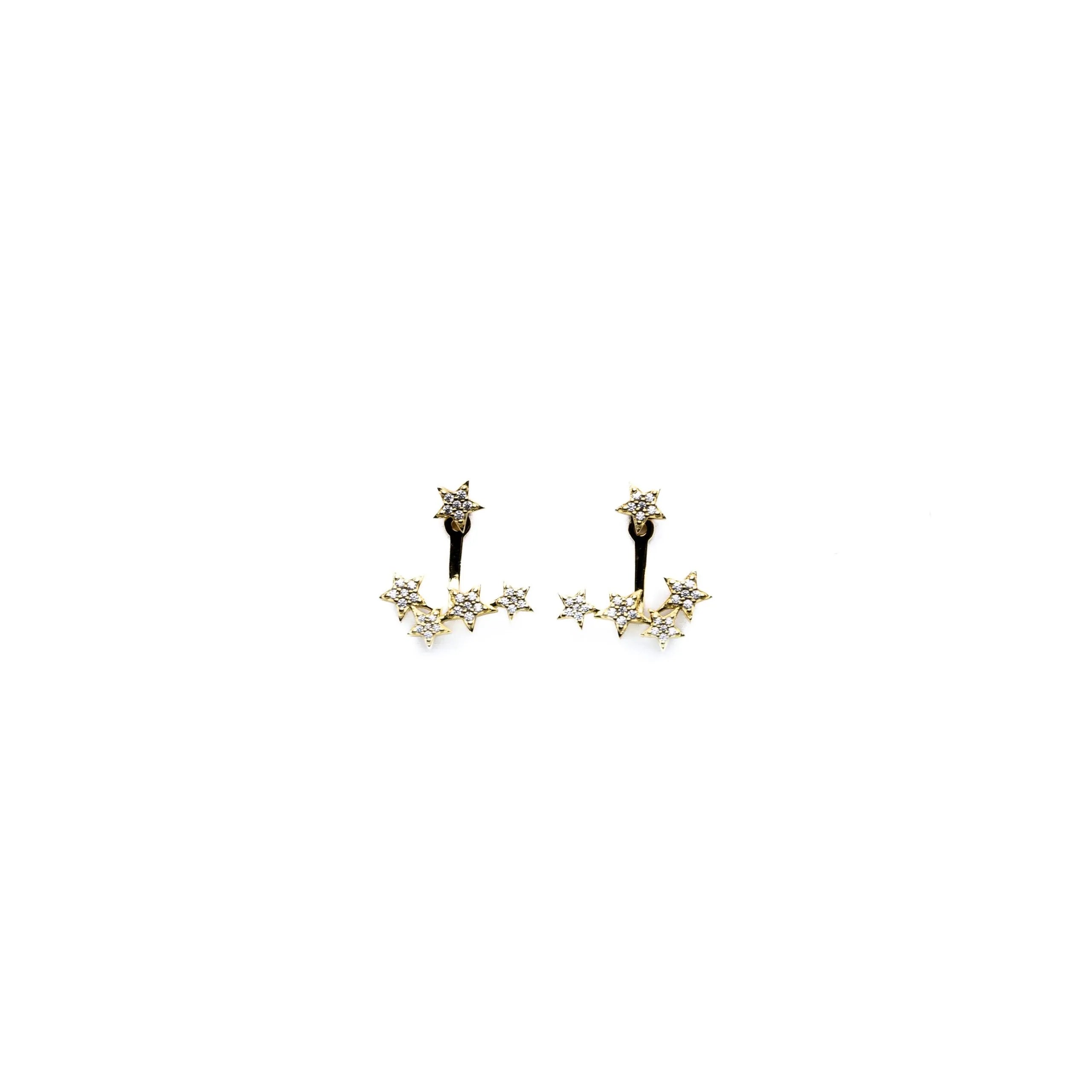 Alizia Star Jacket Drop Earrings