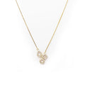 Alizia 3 Shape Charm Short Necklace
