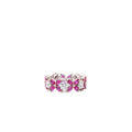 Alizia Crystal Leaf Ring Size 6