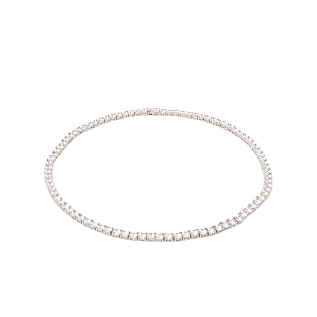 Alizia Round Out Tennis Necklace