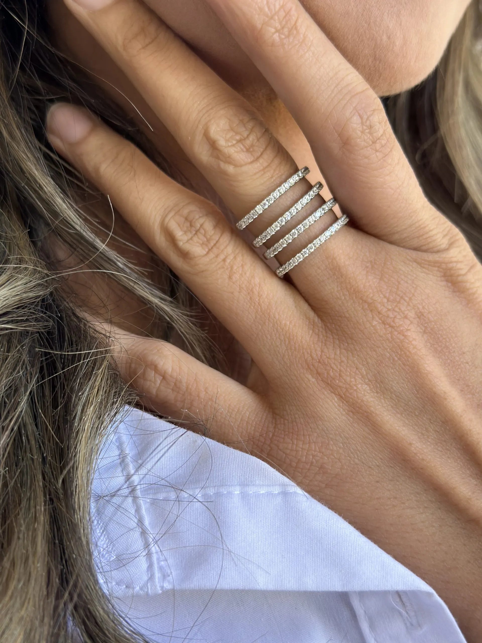 Alizia 4 Layer Ring Size 7