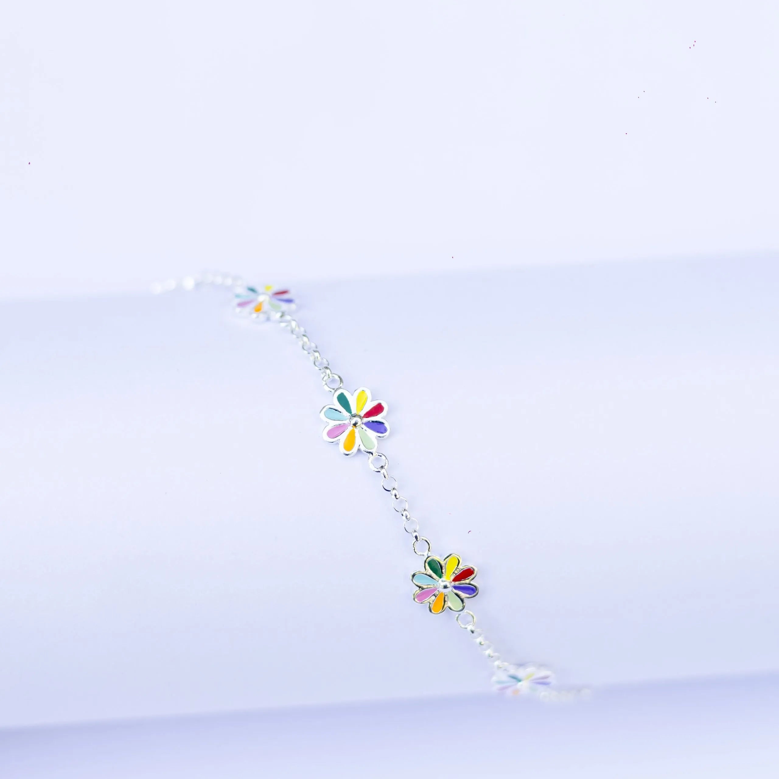 Alizia Colourful Daisies Bracelet