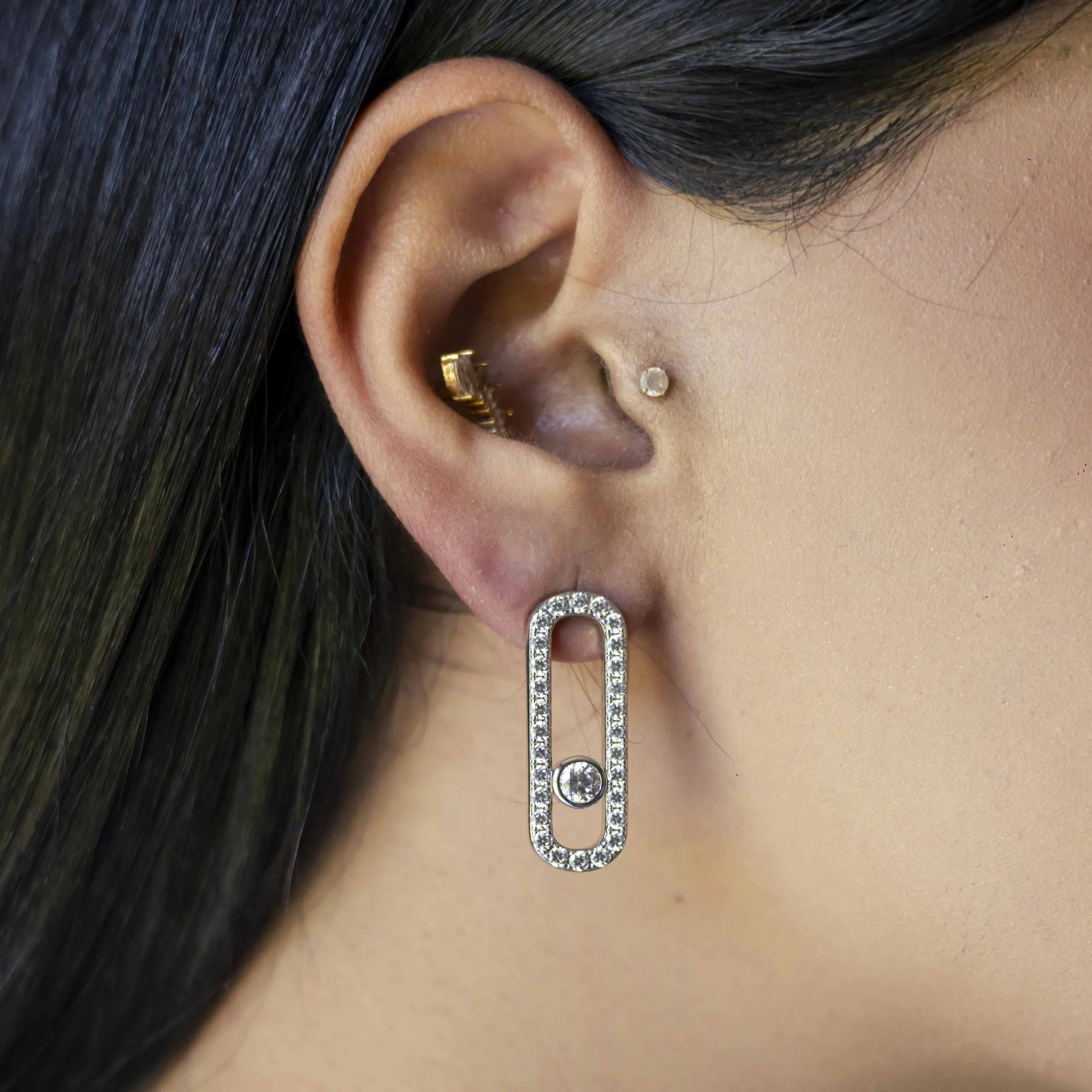 Alizia Large Majestic Drop Earring