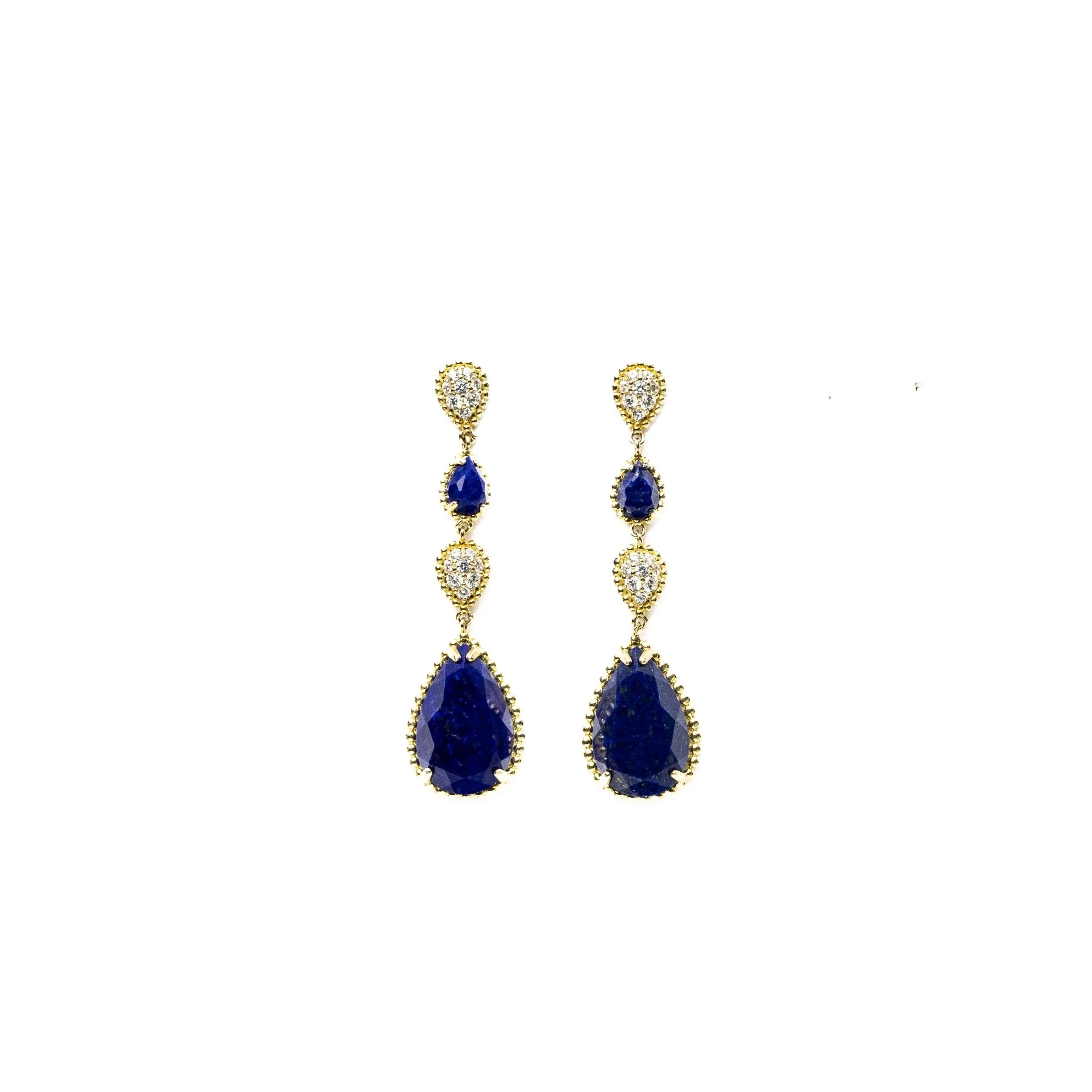 Alizia Raindrop Drop Earrings